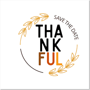 THANKFUL Posters and Art